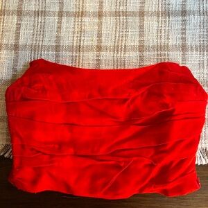 Zara Bold Red Top
